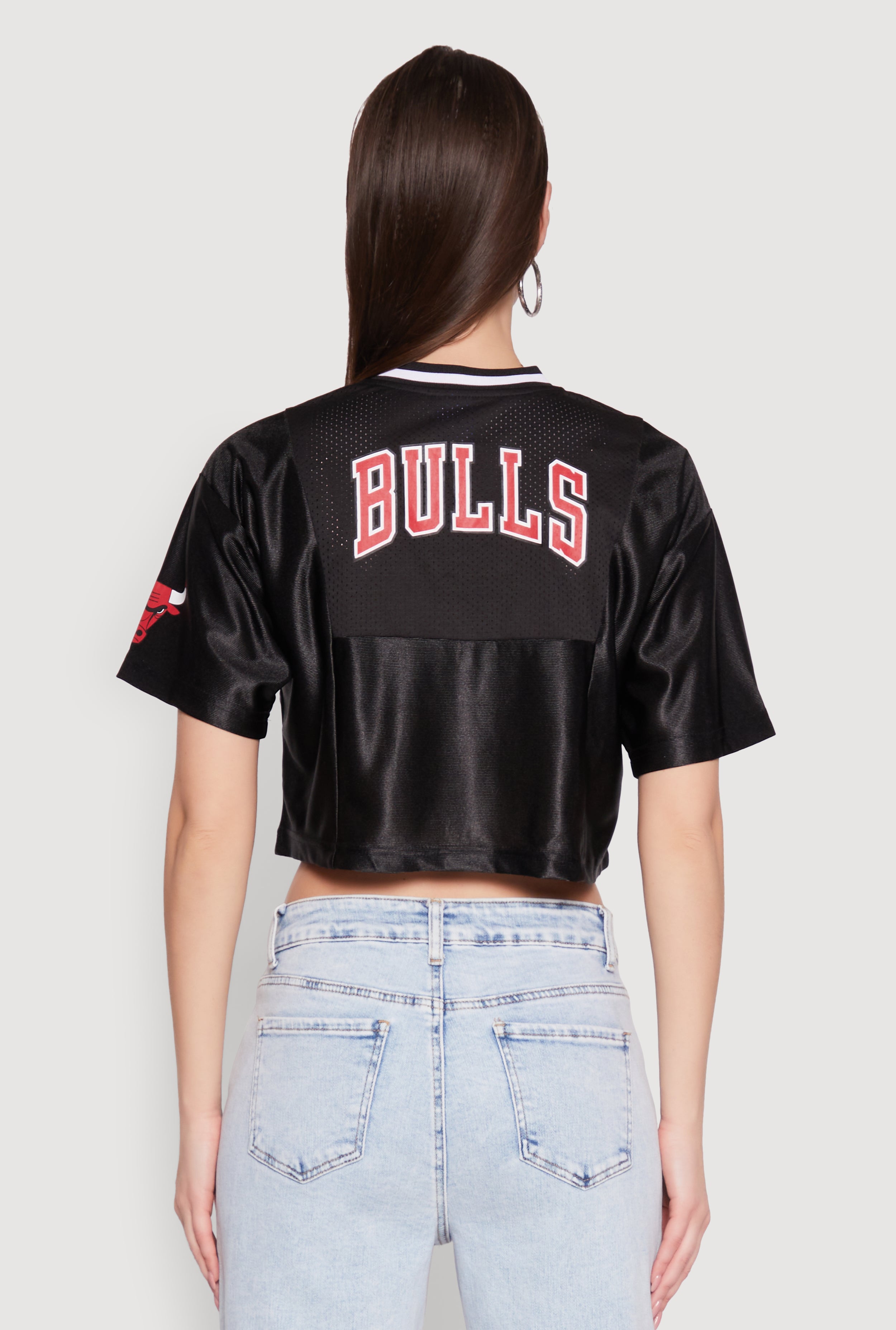【SALE／10%OFF NBA Jersey Cropped Bulls Chicago トレーナー/スウェット