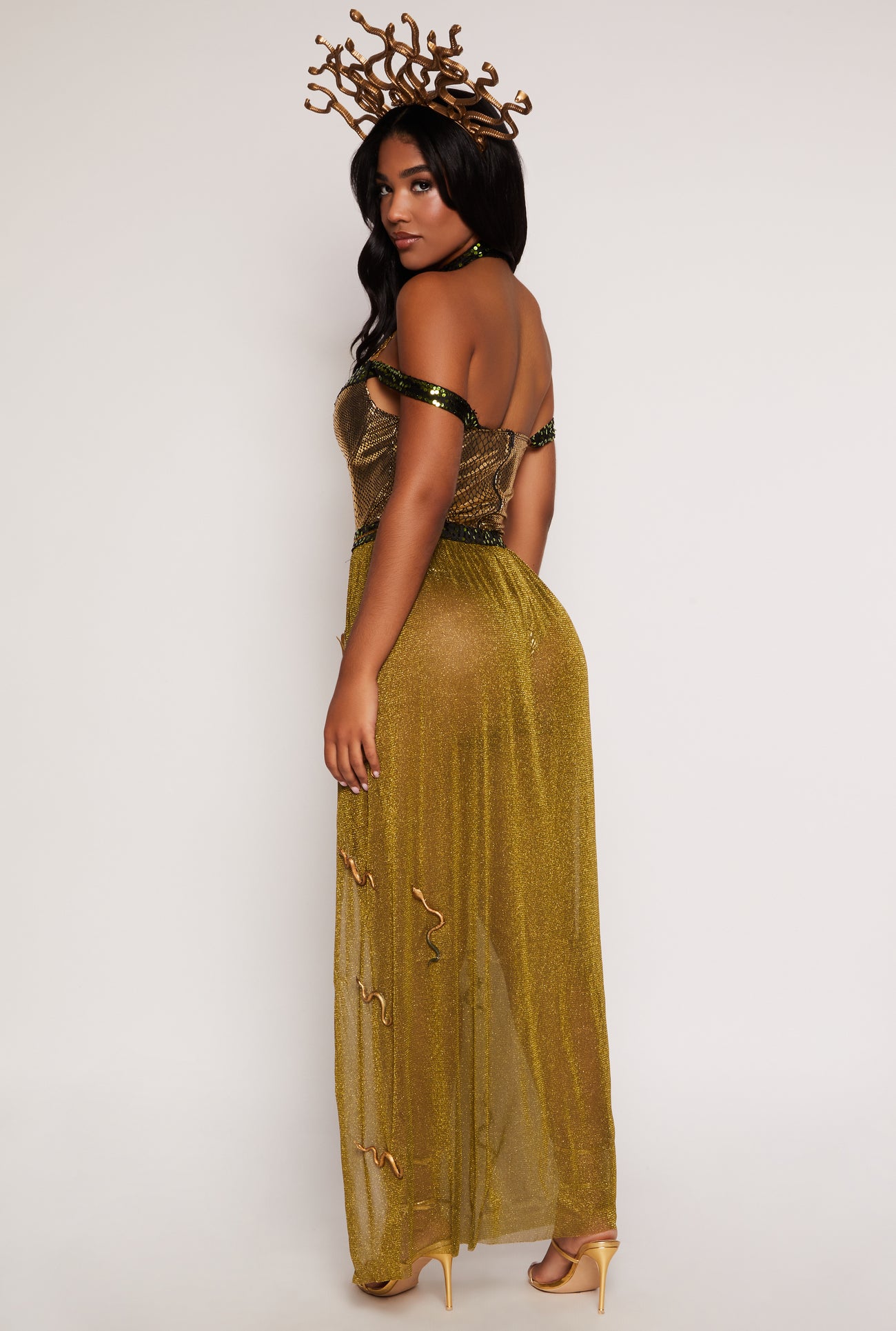 Enchanting Serpent Queen Costume