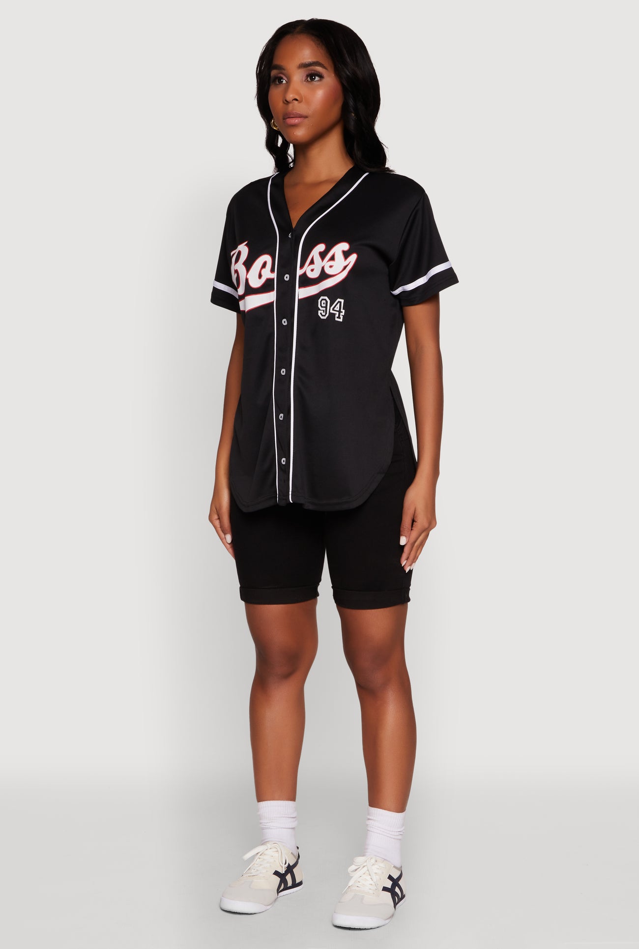 Boss 94 Graphic Baseball Jersey