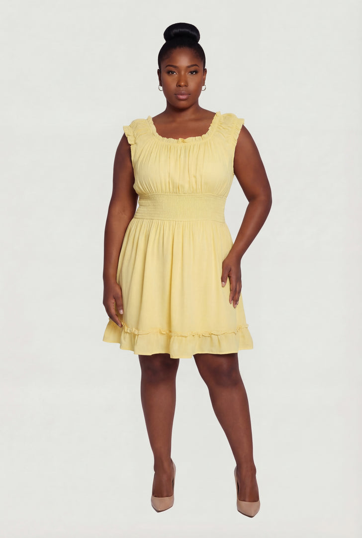 Plus Size Yellow Dresses | Everyday Low Prices | Rainbow Plus Size Yellow Dresses | Everyday Low Prices | Rainbow