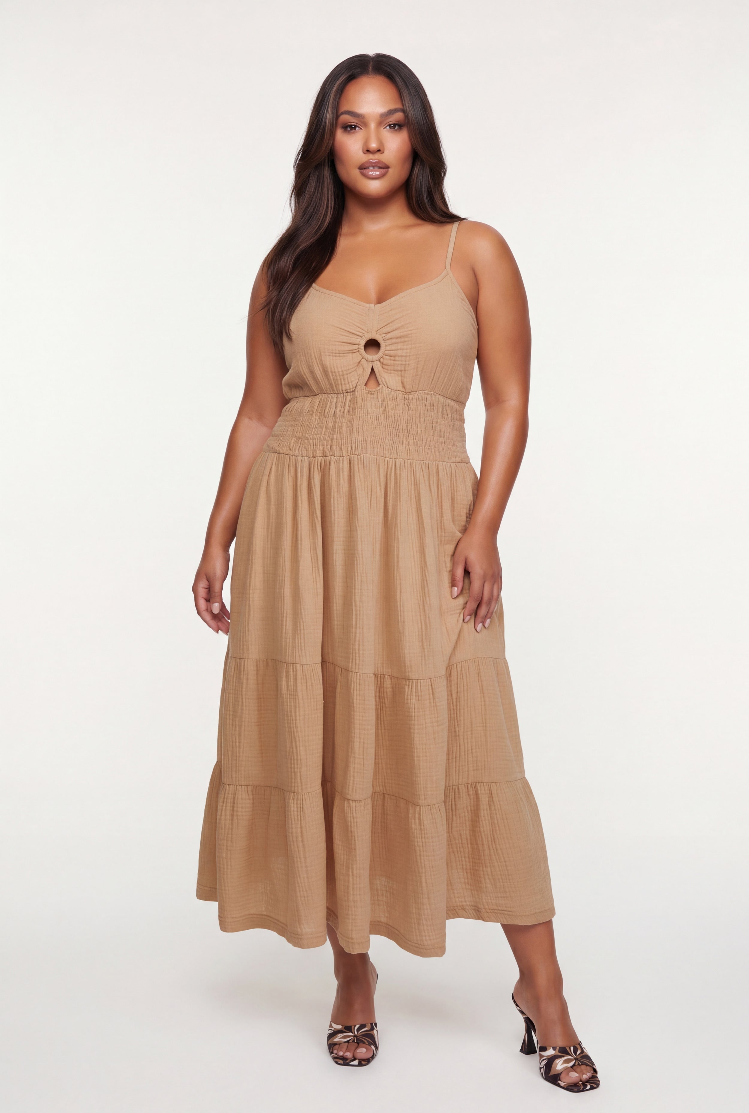 Tiered Cami Dress | Rainbow Shops