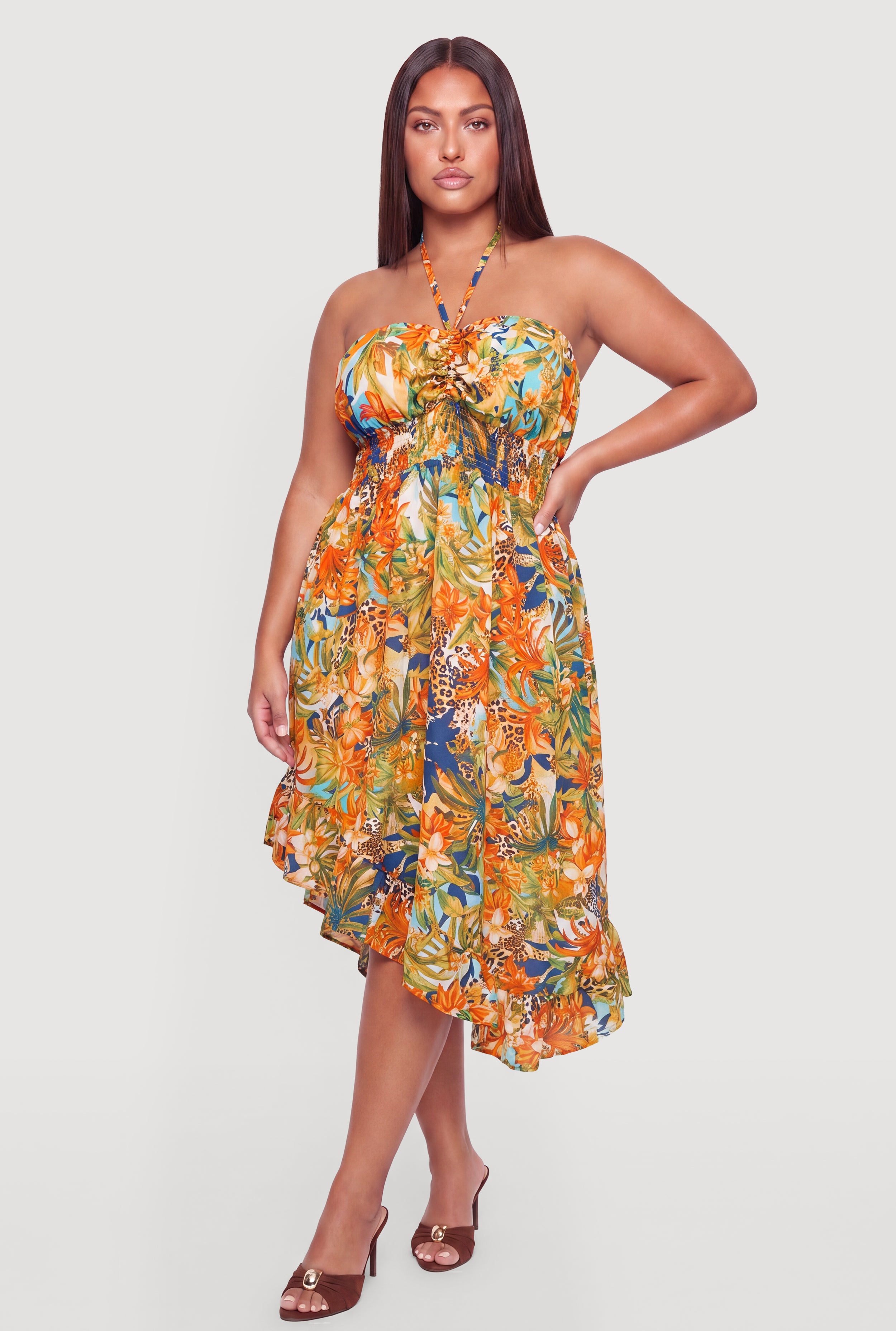 Multi-Colored Tank Dresses For Women | Rainbow Shops