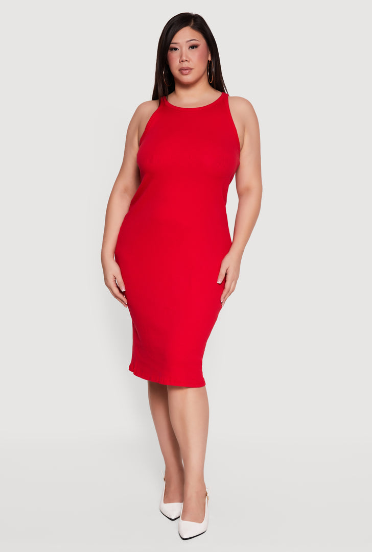 Plus Size Red Dresses | Everyday Low Prices | Rainbow