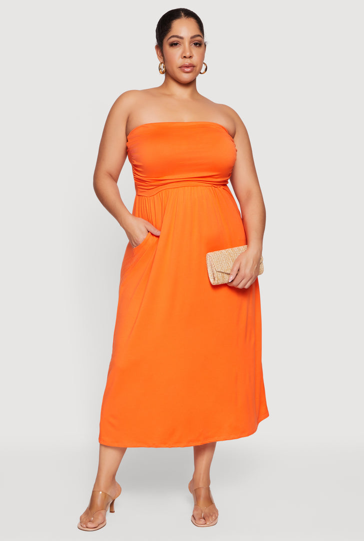 chinese dress ladies Orange Vintage Inspired A-Line Bridesmaid Dress with Short Sleeves - Designer Bridesmaids Dresses with Open Back - Multiple Color main image 0