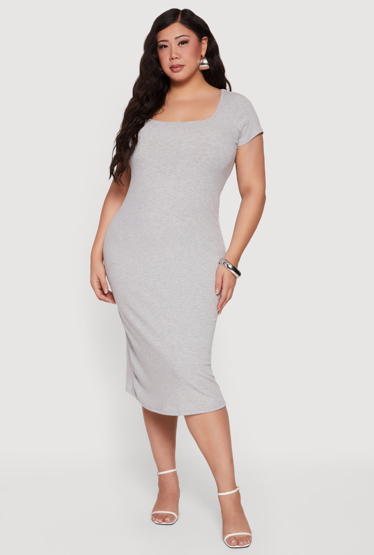Plus Size Grey Dresses | Everyday Low Prices | Rainbow Plus Size Grey Dresses | Everyday Low Prices | Rainbow