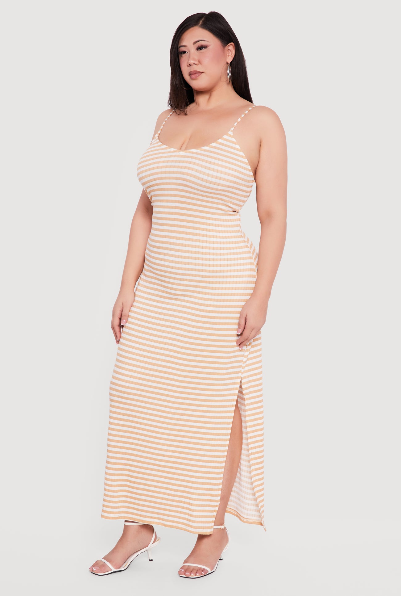 rib knit cami dress Navy Rib Detail Knitted Cami Dress | WHISTLES