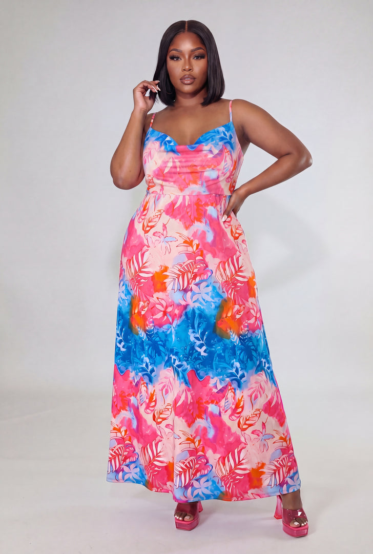 knee length dresses for ladies Vacation Dreams Maxi Dress Small-4x 4X 22/24