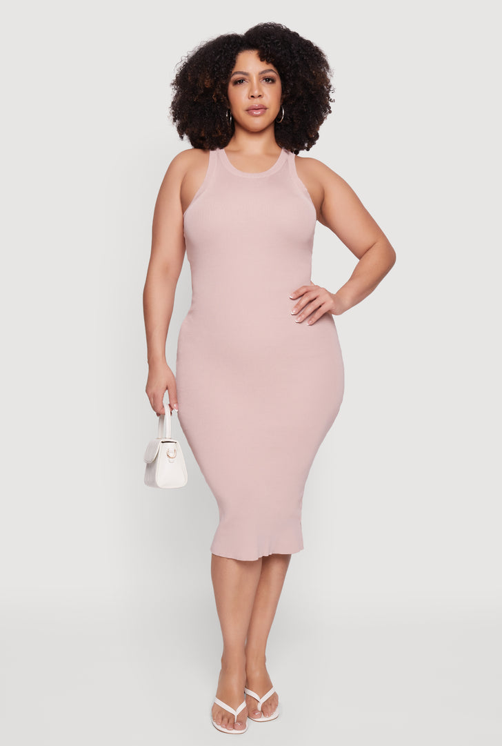 Plus Size Pink Dresses | Everyday Low Prices | Rainbow