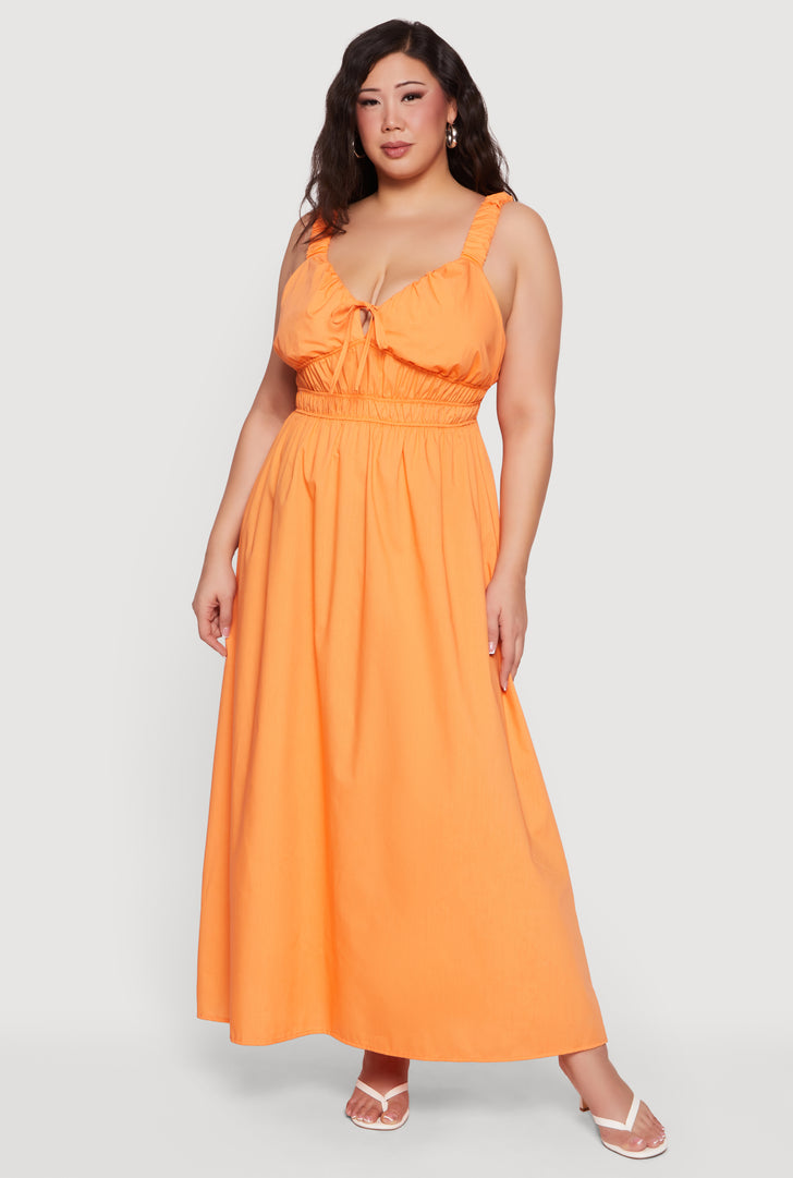 Plus Size Orange Dresses | Everyday Low Prices | Rainbow