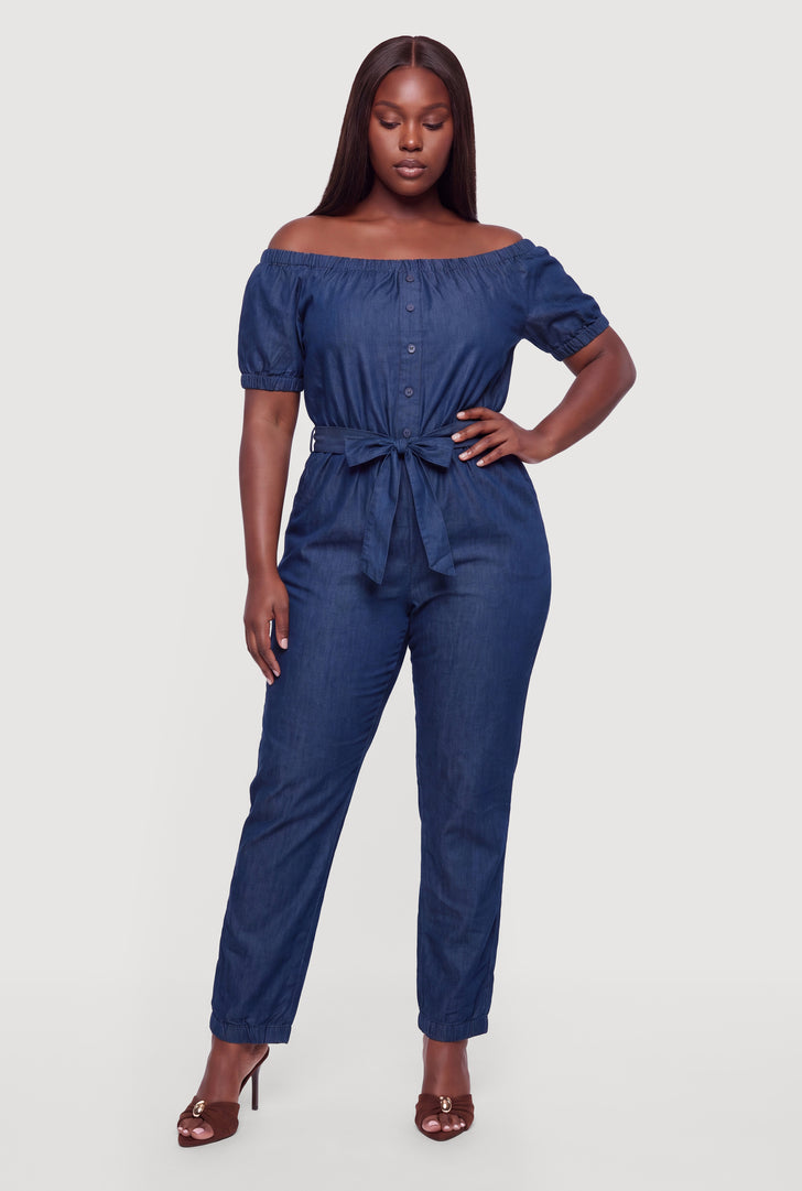 plus size dresses and rompers Junior Black Floral Print Spaghetti Strap Ruffle Hem Tie Waist Romper The back maintains a sleek silhouette with full coverage Plus Size Jumpsuits and Rompers
