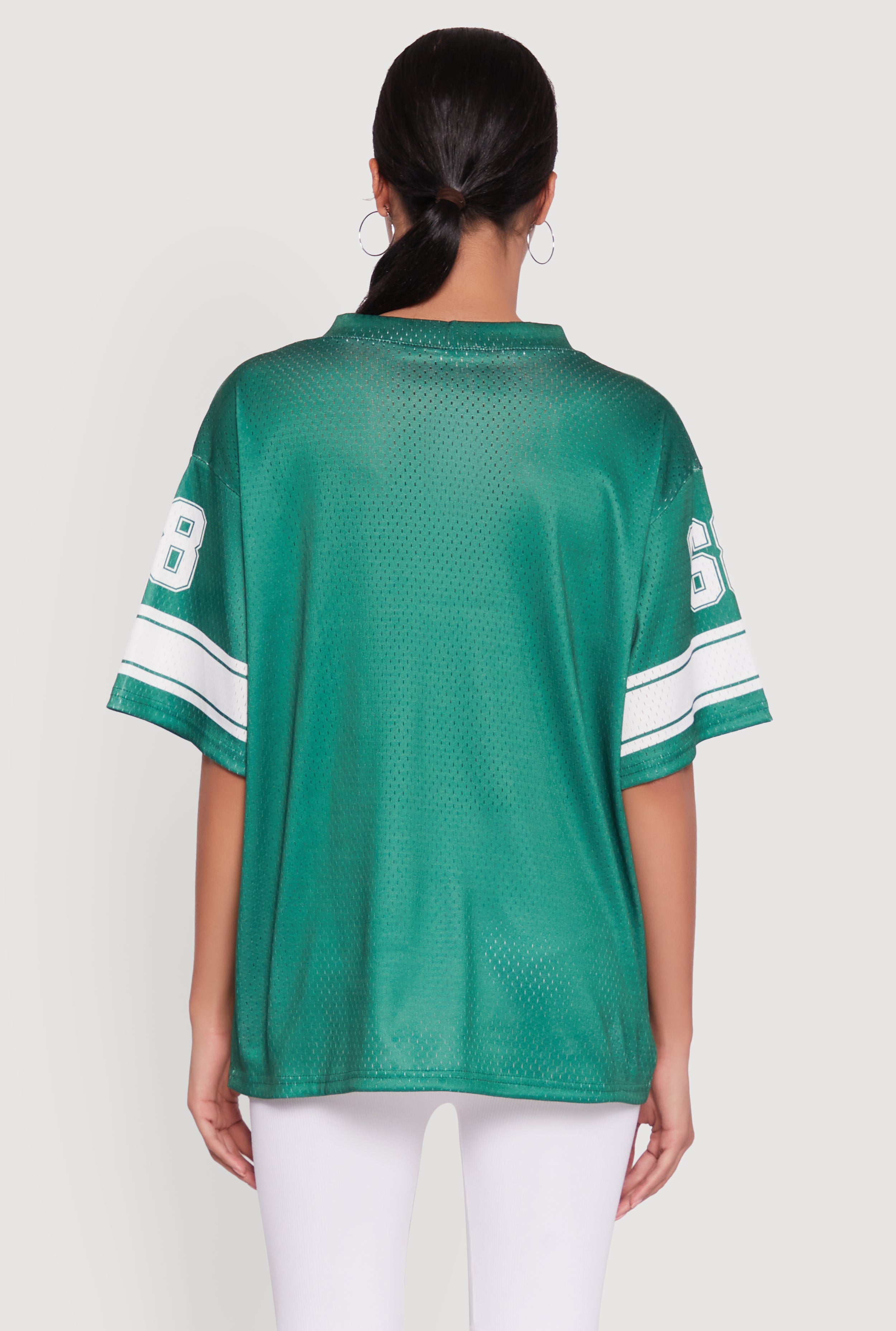 SEA VINTAGE 4XL Vネック FOOTBALL T SEA VINTAGE 4XL Vネック FOOTBALL T（Womens Short Sleeve V