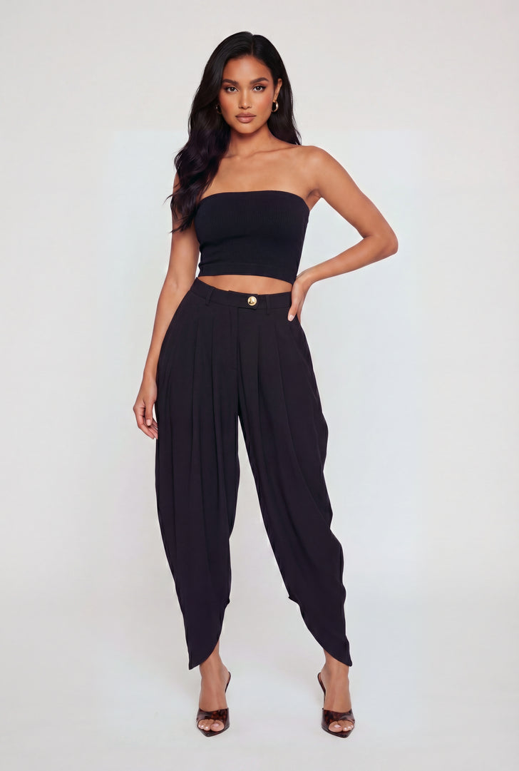 High Waist Flowy Pants High Waist Flowy Pants