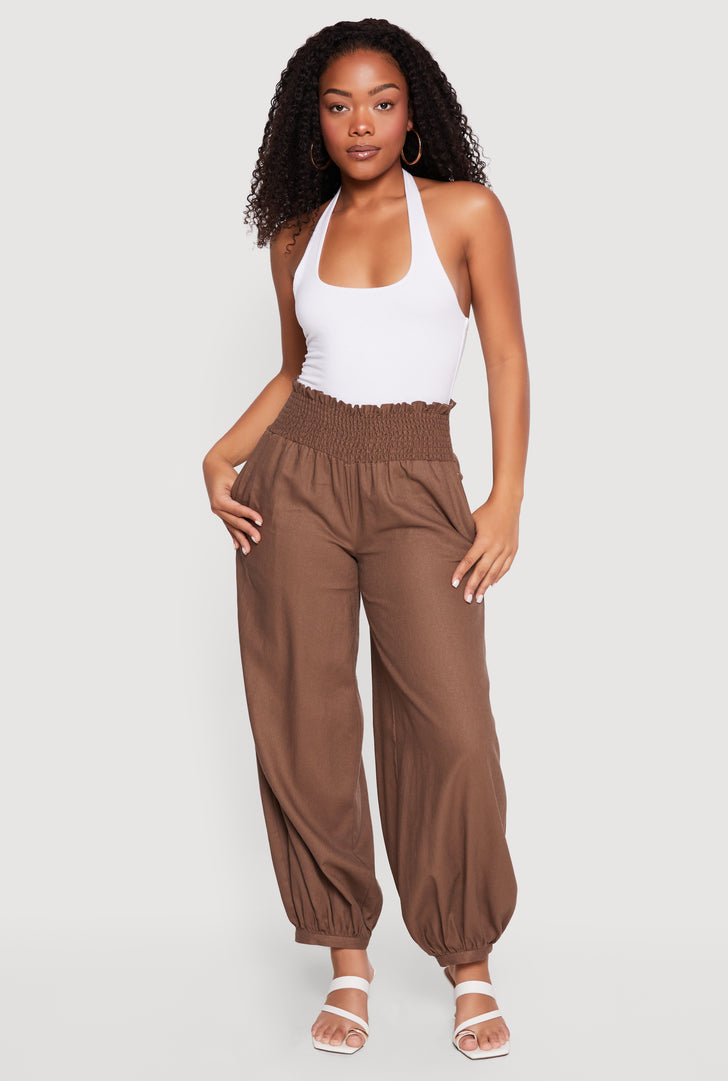 high waisted paperbag dress pants Best Paper Bag Waist Pants!