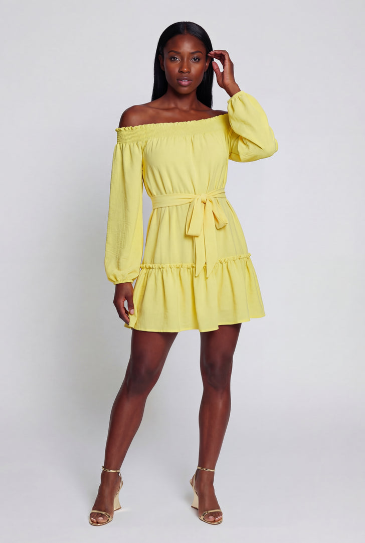 Off The Shoulder Dresses | Everyday Low Prices | Rainbow Off The Shoulder Dresses | Everyday Low Prices | Rainbow