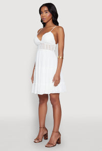 Crochet Tiered Dress