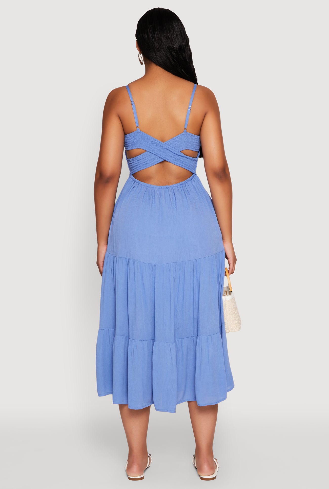 Iris Smocked Empire Waist Tiered Dress