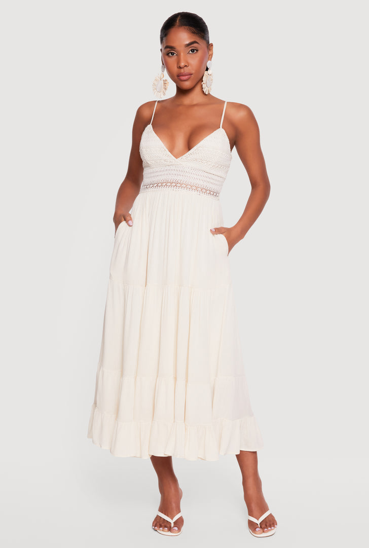 jacquard cocktail dress Jacquard Button Neck Dress Smoke / XS main image 1