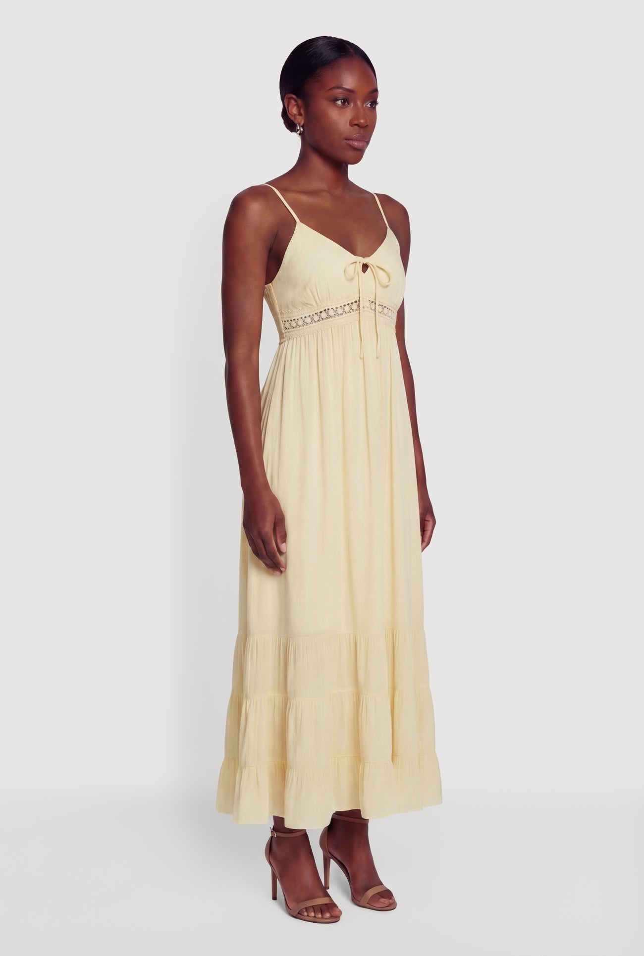 keyhole front maxi dress Keyhole Front Maxi Dress