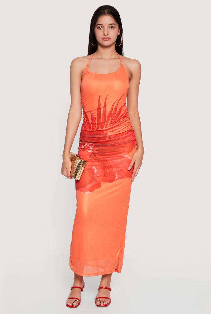 sachin and babi light blue dress Mesh Dress