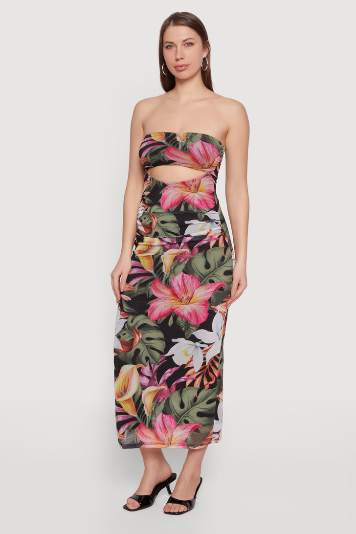 Mesh Maxi Dress Mesh Maxi Dress