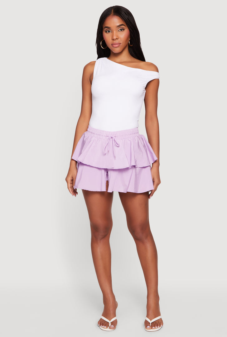 purple dress skirt Alondra Mesh Maxi Skirt Set - Purple
