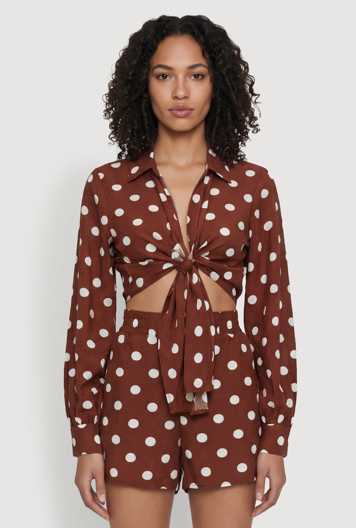 princess polly baby blue dress Chocolate Brown Is Winter's Biggest Color Trend—Shop it Now main image 0