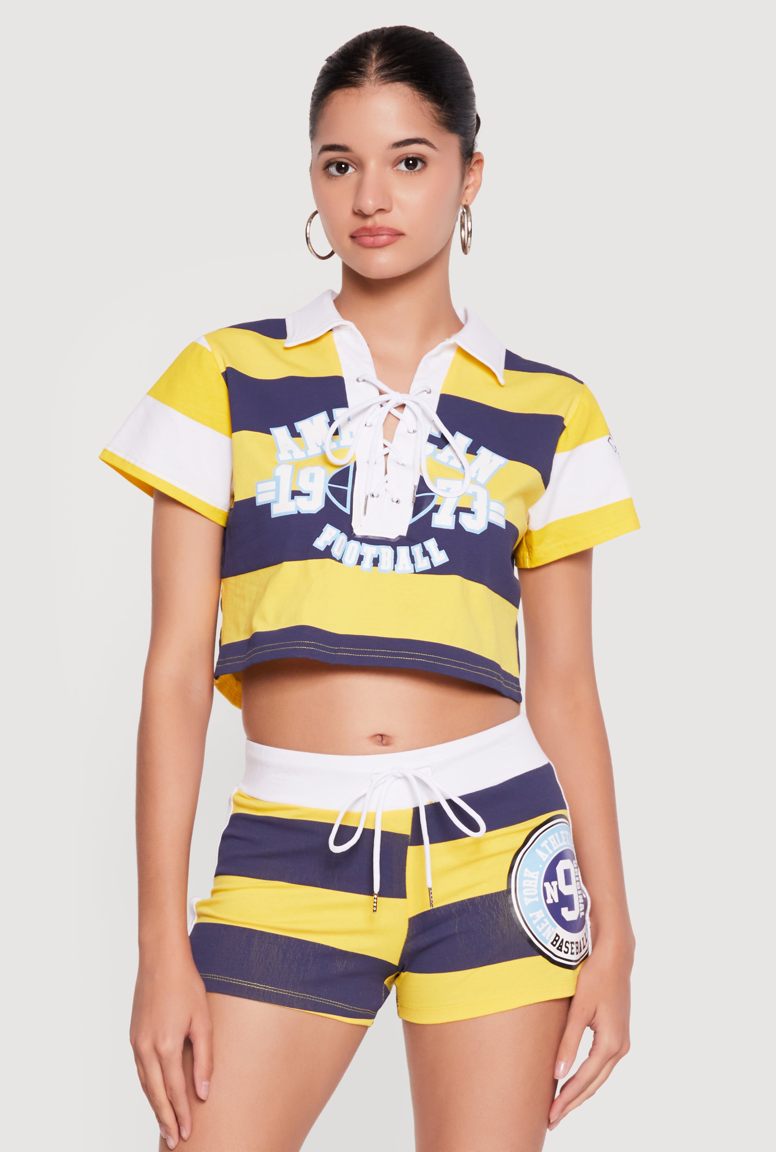 Women's Graphic Crop Tops