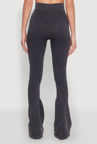 Mineral Wash Seamless Flared Pants