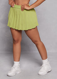 Daisy Pleated Mini Skort