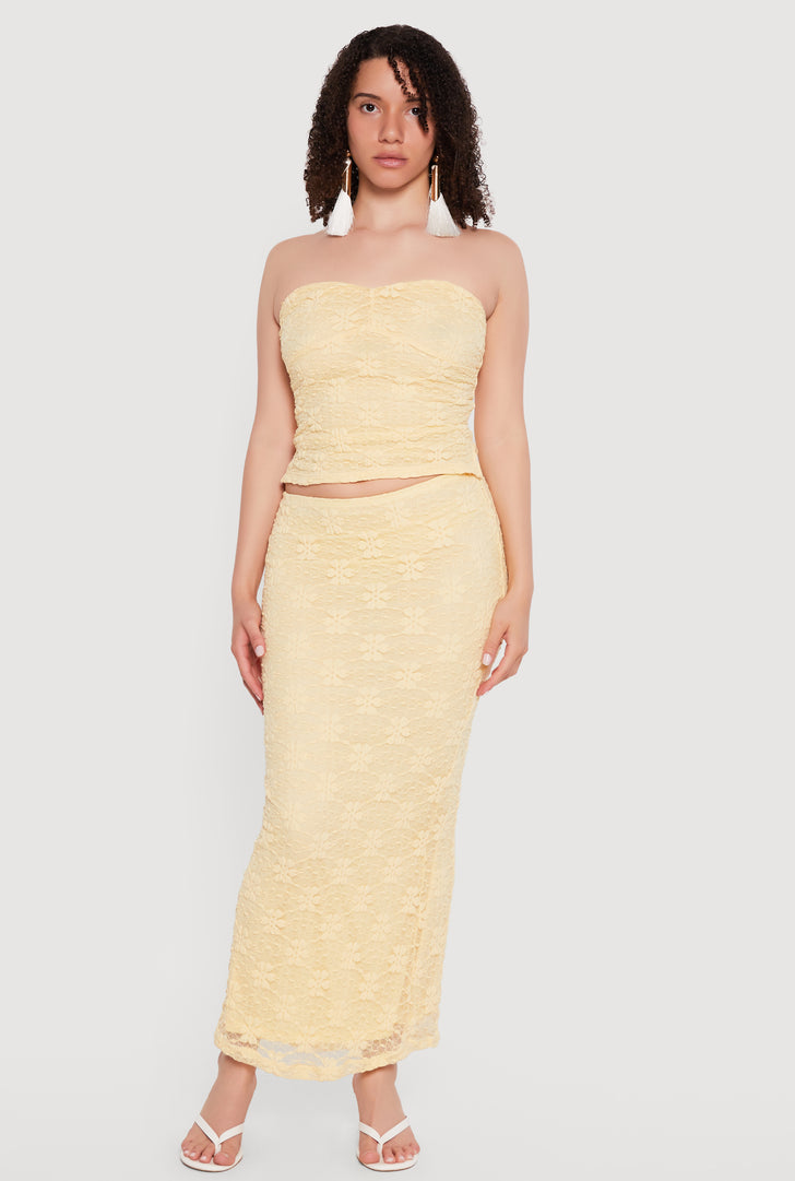 Lace Maxi Skirts | Rainbow Shops