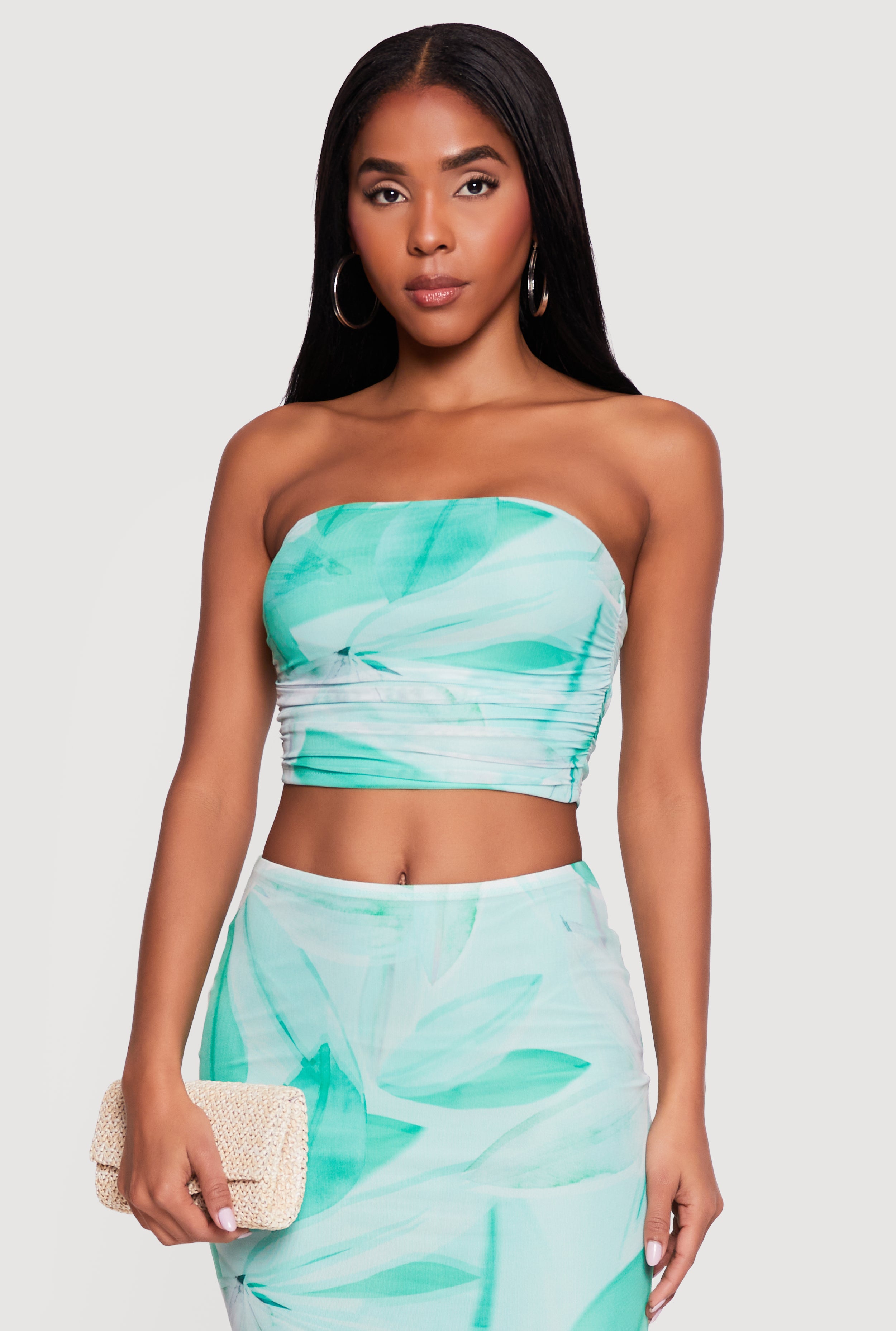 See Through Crop Tops | Rainbow Shops