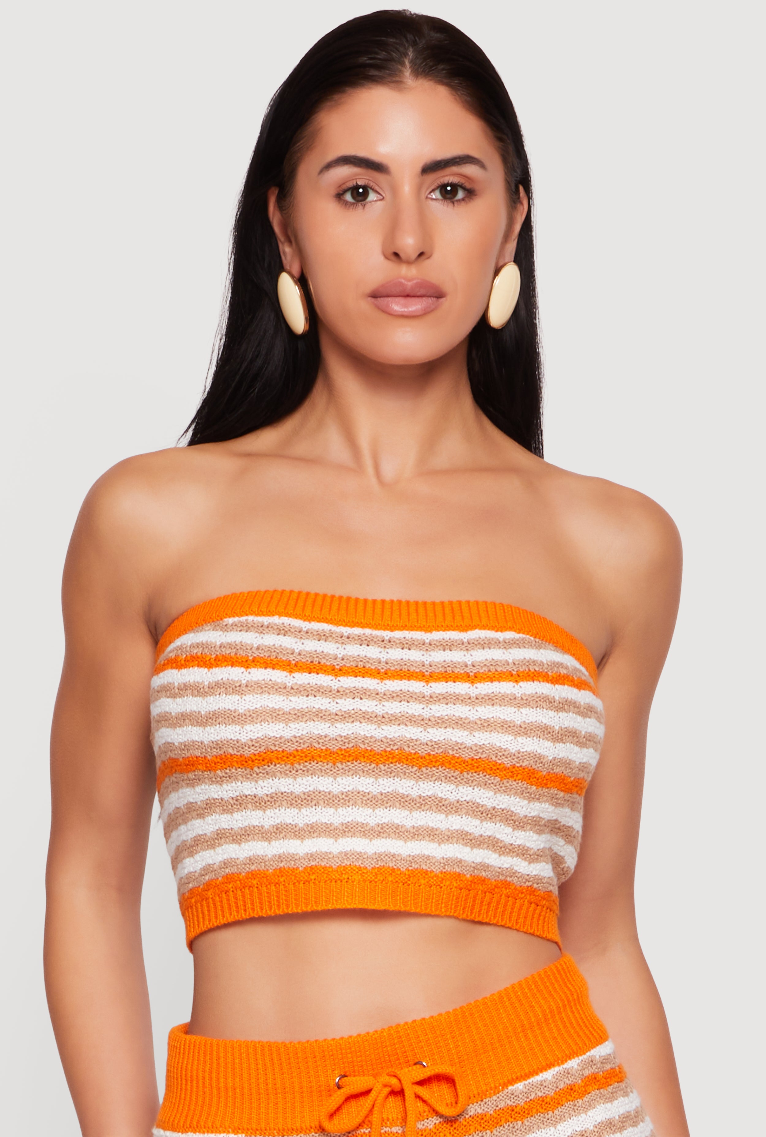 Knit Tube Top | Rainbow Shops
