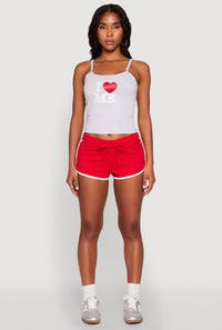 Almost Famous Contrast Trim Dolphin Shorts