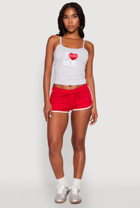 Almost Famous Contrast Trim Dolphin Shorts