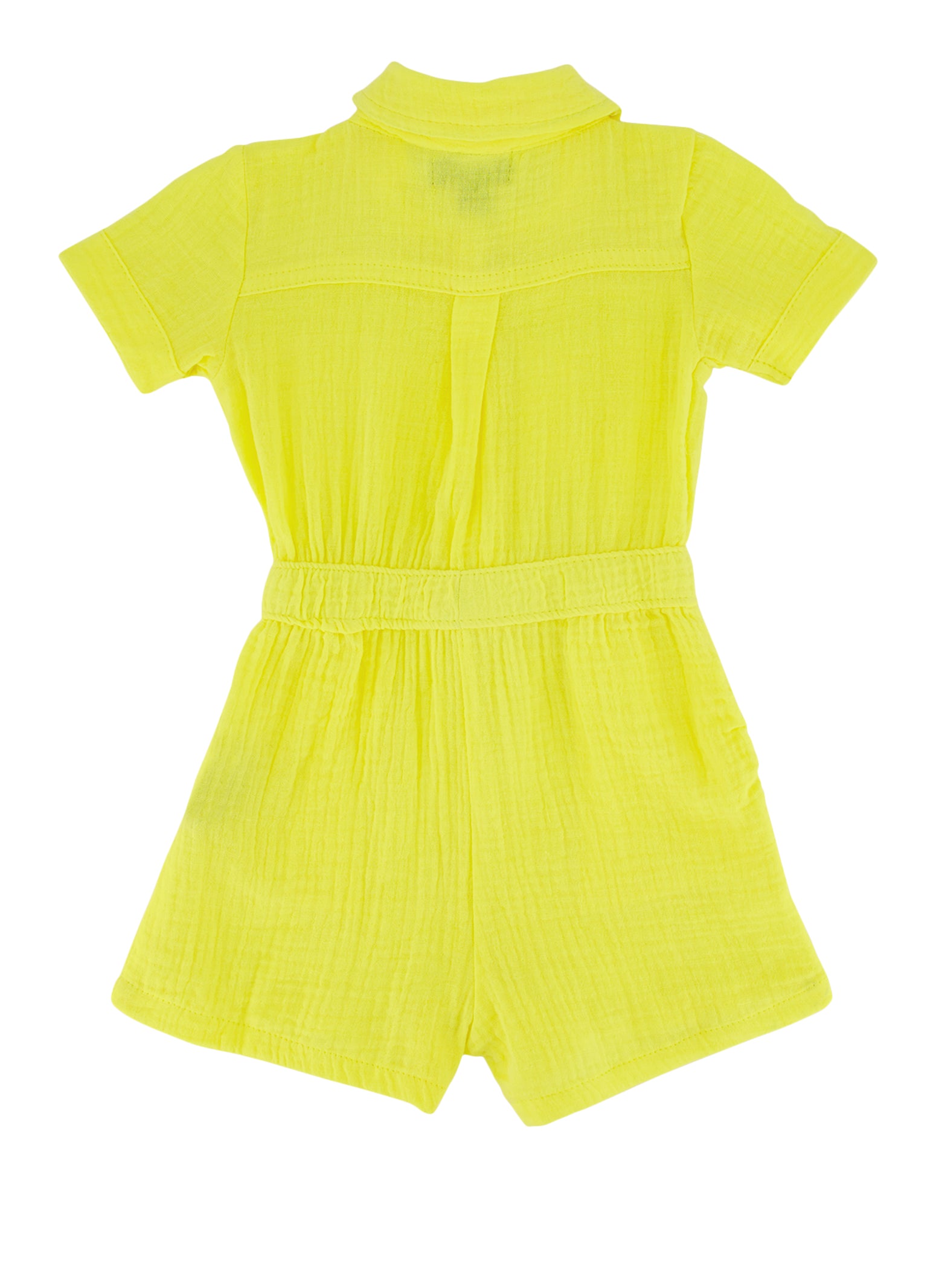 Baby Girls 09M Gauze Knit Romper
