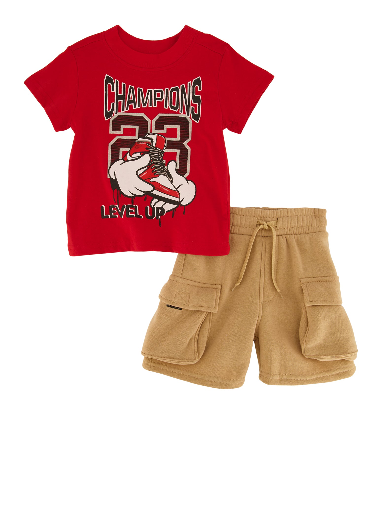 champion graphic shorts