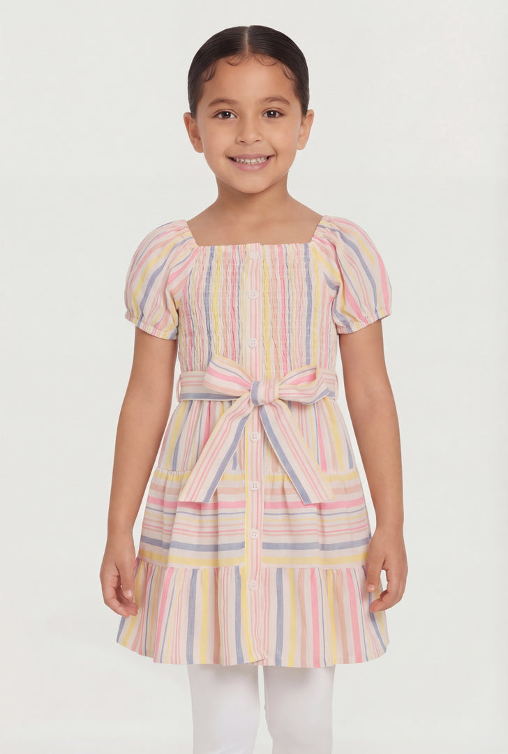 Smocked Fit And Flare Dresses Smocked Fit And Flare Dresses