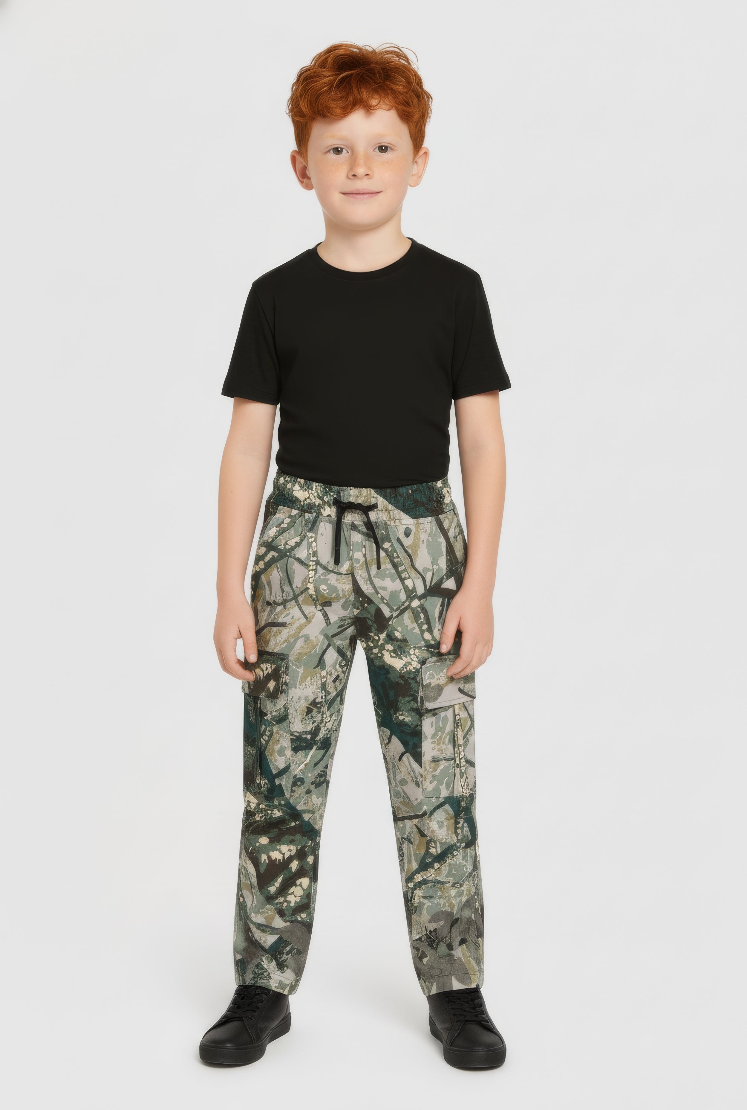 Camouflage Print Pants For Kids | Rainbow Shops