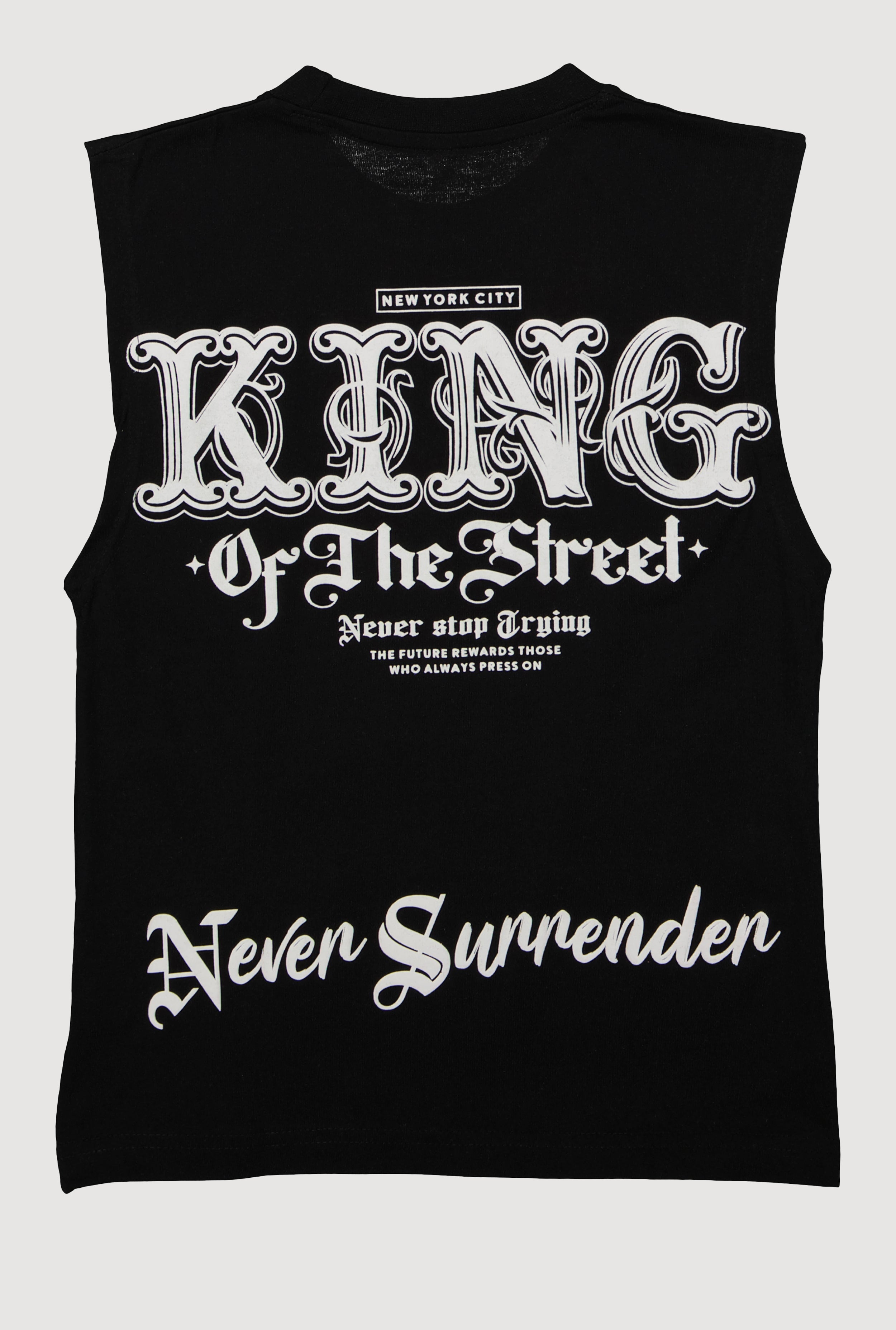 Boys Never Surrender Your Dreams Muscle Tee Boys Never Surrender Your Dreams Muscle Tee