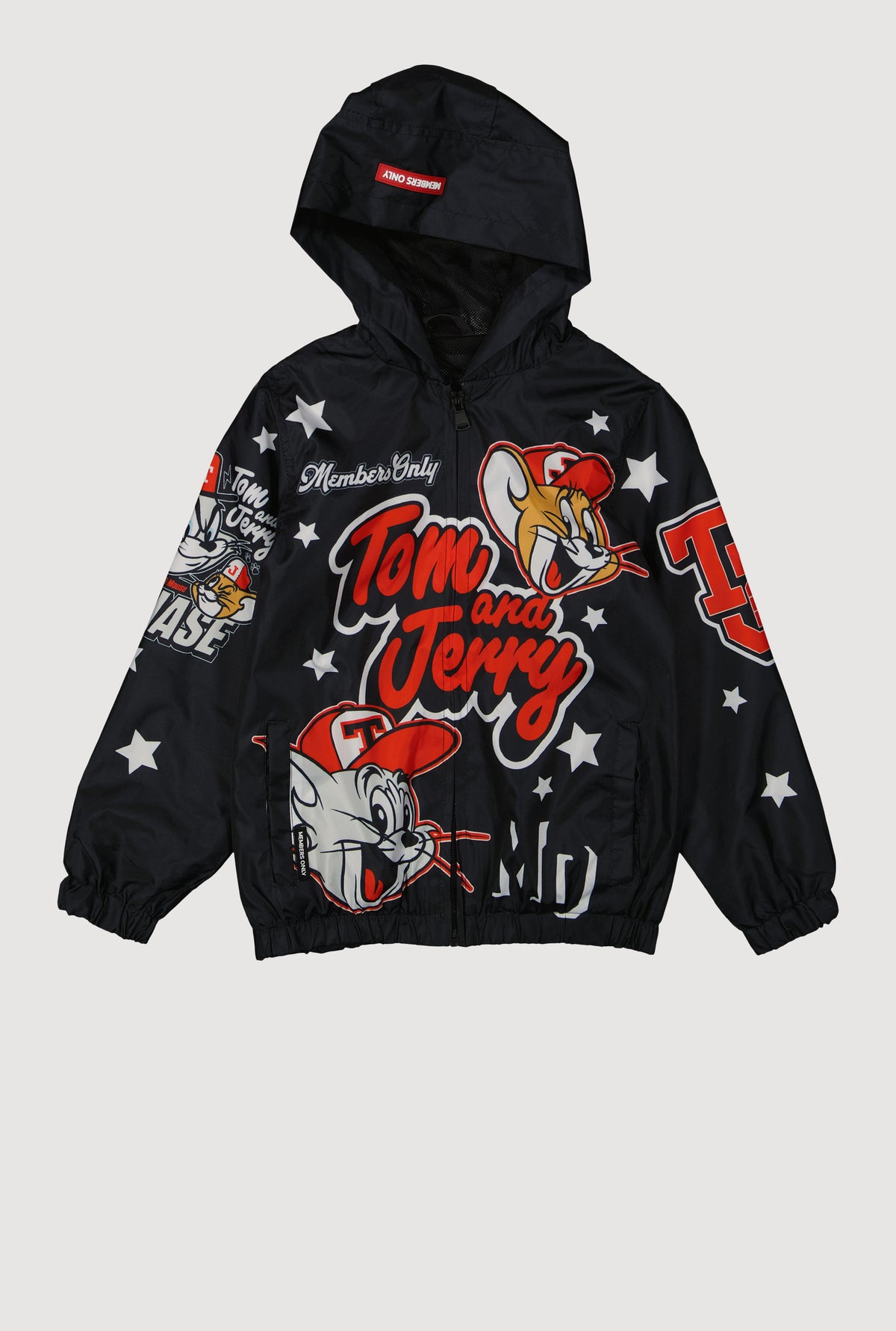 XLARGE x Tom and Jerry Versity Jacket XLARGE × TOM & JERRYコラボの 