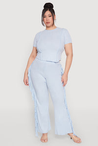 Plus Size Mineral Wash Tee