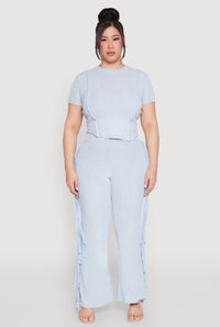 Plus Size Mineral Wash Tee
