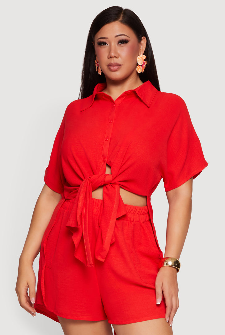 Plus Size Red Tops | Everyday Low Prices | Rainbow Plus Size Red Tops | Everyday Low Prices | Rainbow
