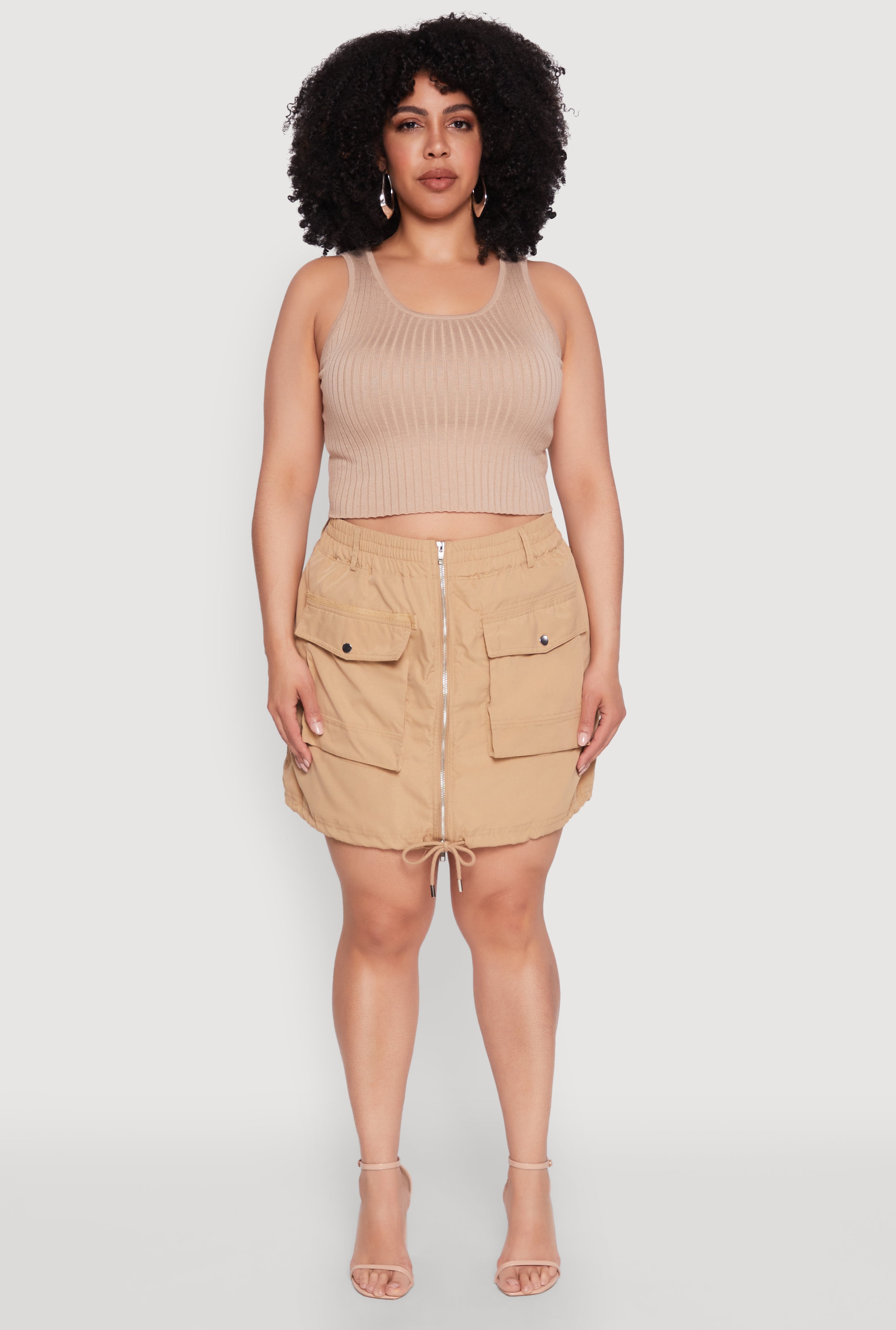 pameopose Variable Length Cargo Skirt No Boundaries Parachute