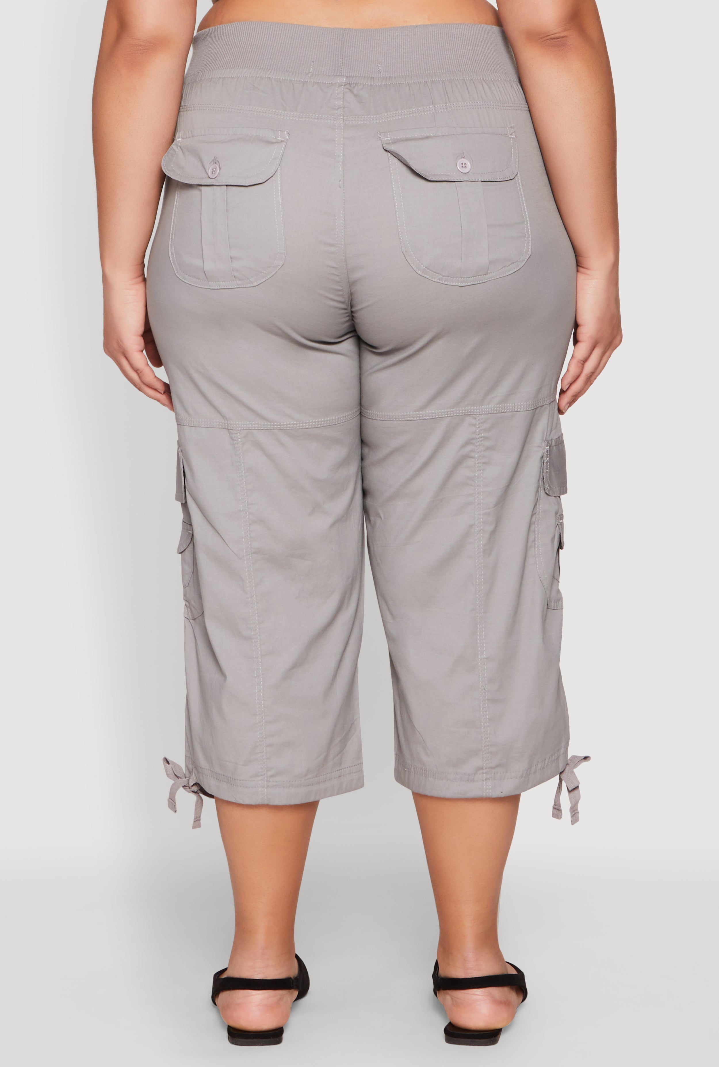パンツ coyseio DOUBLE CAPRI PANTS LIGHT GREY DOUBLE CAPRI PANTS LIGHT GREY - coyseio