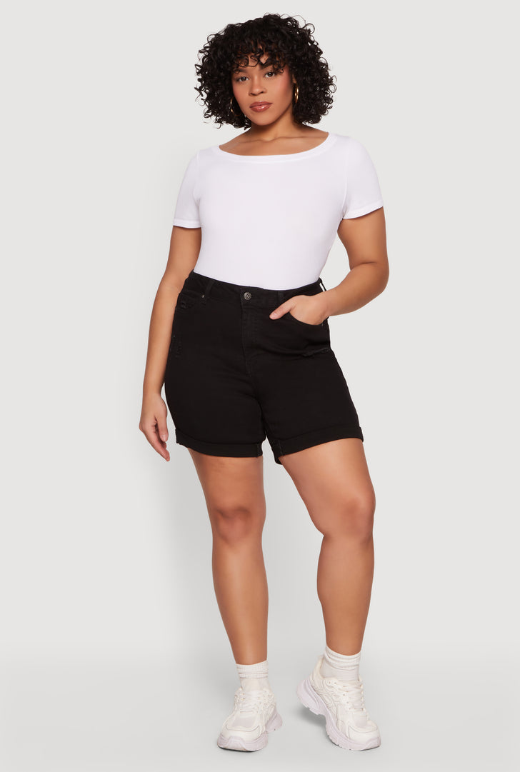 plus size black dress shorts Women's Womens Clothing 501 Women's Shorts (plus Size)