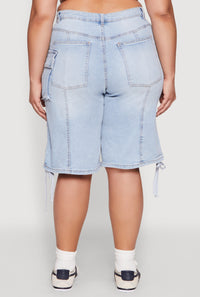 Plus Size Almost Famous Cargo Skater Shorts