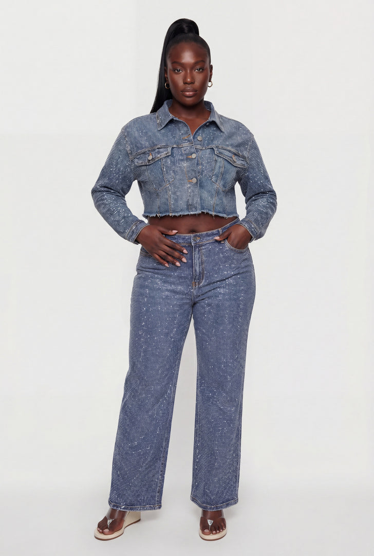 rainbow plus size denim dresses Home