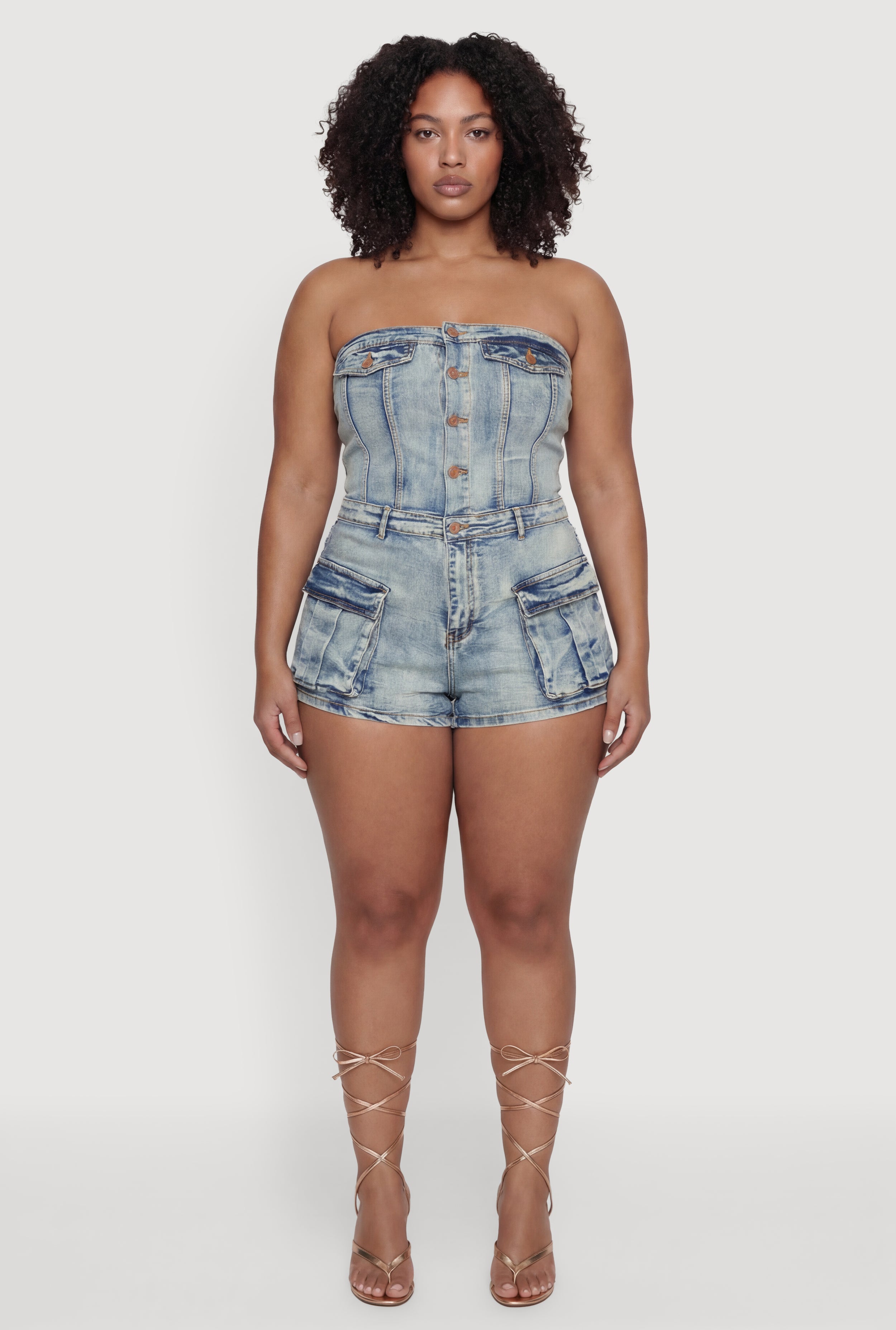 Size 3X Rompers | Rainbow