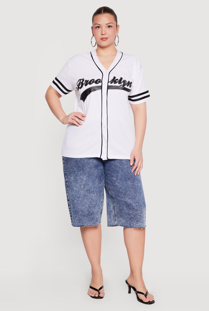 Women's Baseball Jersey | Rainbow Shops Women's Baseball Jersey | Rainbow Shops